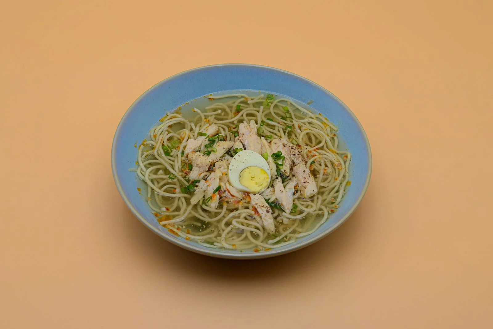 Chicken mami noodle bowl